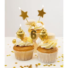 Verjaardag kaarsjes 6 jaar