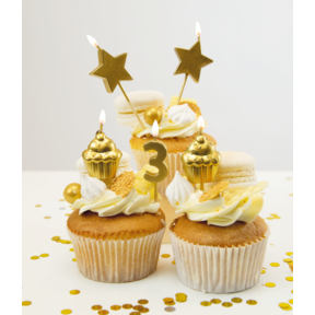 Verjaardag kaarsjes 3 jaar