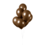 We Fiesta Ballonnen Bruin - 10 stuks - 30cm