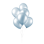 We Fiesta Ballonnen Parel Licht Blauw - 25 stuks - 30cm