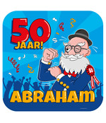 Abraham Cartoon - Deurbord