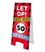Warning Sign - Sarah – verkeersbord