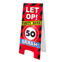 Warning Sign - Sarah – verkeersbord