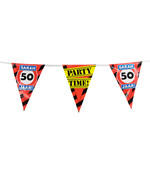 Party vlaggenlijn 10 meter - Sarah