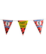 Party vlaggenlijn 10 meter - gefeliciteerd Party vlaggenlijn 10 meter - gefeliciteerd