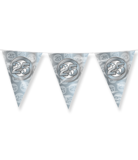 25 jaar Getrouwd - Vlaggenlijn - 10 meter