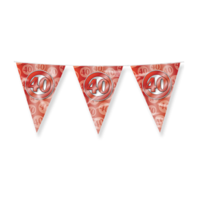 40 jaar Getrouwd - Vlaggenlijn - 10 meter