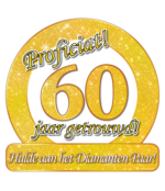 60 jaar Getrouwd - Deurbord