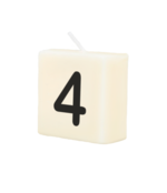 Cijfer Kaarsje - 4