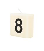 Cijfer Kaarsje - 8 Cijfer Kaarsje - 8