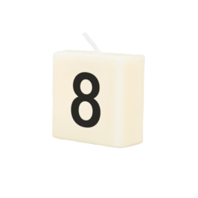 Cijfer Kaarsje - 8