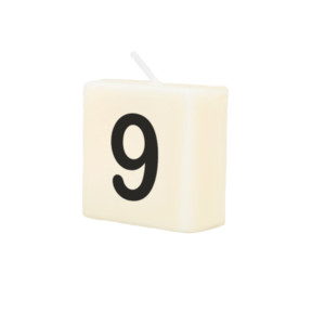 Cijfer Kaarsje - 9