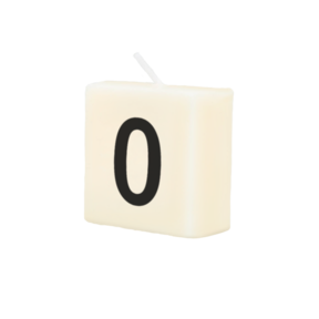 Cijfer Kaarsje - 0