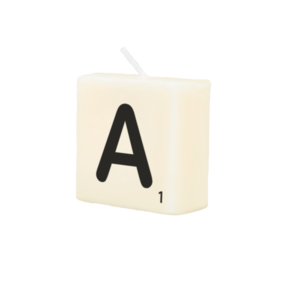 Letter Kaarsje - A