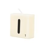 Letter Kaarsje - I