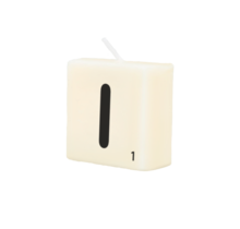 Letter Kaarsje - I