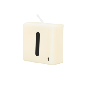 Letter Kaarsje - I