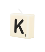 Letter Kaarsje - K Letter Kaarsje - K