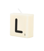 Letter Kaarsje - L
