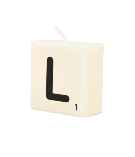 Letter Kaarsje - L