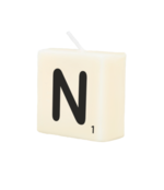 Letter Kaarsje - N Letter Kaarsje - N