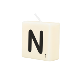 Letter Kaarsje - N