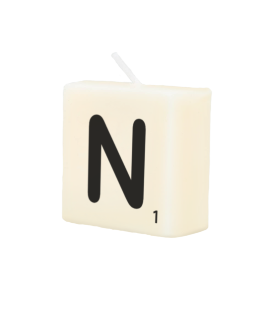 Letter Kaarsje - N Letter Kaarsje - N