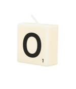 Letter Kaarsje - O