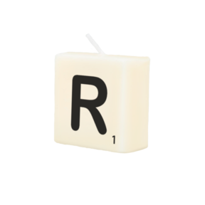 Letter Kaarsje - R