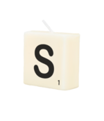 Letter Kaarsje - S