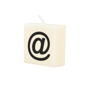 Letter Kaarsje - @
