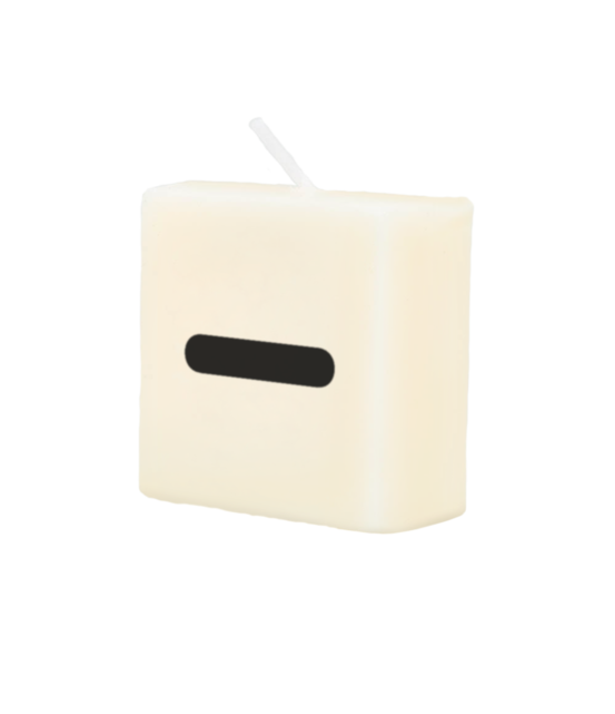 Letter Kaarsje - - (middenstreepje) Letter Kaarsje - - (middenstreepje)