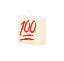 Letter Kaarsje - 100