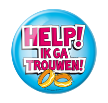 Button XL - Help ik ga trouwen