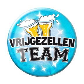 Button XL - Vrijgezel heren
