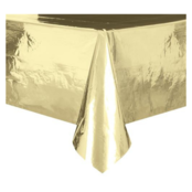 Tafelkleed metallic goud folie 274 x 137cm
