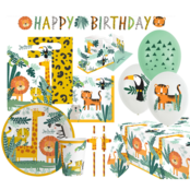 Get Wild Feestpakket 64 delig