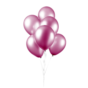 Parel roze ballonnen 25 stuks 30cm