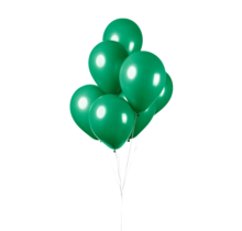 kleuring lokaal Verfijning Groene ballonnen 30cm 10 stuks