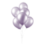 We Fiesta Ballonnen Parel Licht Paars - 50 stuks - 30cm