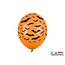 Party Deco Halloween Ballonnen Vleermuis oranje 30cm 6st