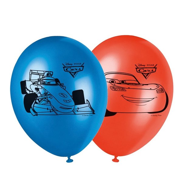 Cars 3 - Ballonnen - 8 stuks - 28cm