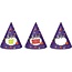 Haza Hoedjes Sinterklaas Papier Paars One-size 6 Stuks