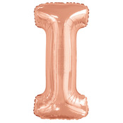 Letterballon I Rose Goud XL 86cm