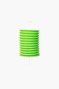 Papieren lampion diameter 16cm lime groen