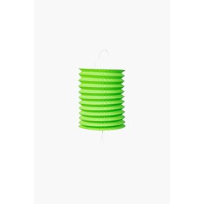 Papieren lampion diameter 16cm lime groen