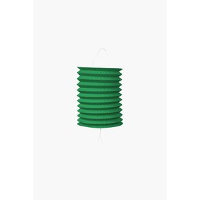 Papieren lampion diameter 16cm groen