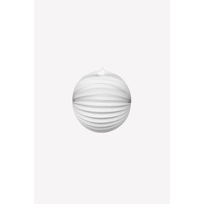 Papieren lampion rond 25cm wit