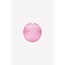 Globos Europe Papieren lampion rond 25cm baby roze