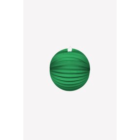 Papieren lampion rond 25cm groen